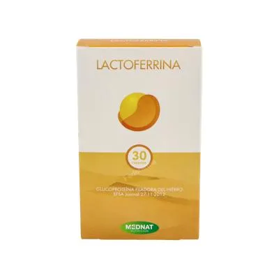 Lactoferrina 200 mg 30 cápsulas, Mednat