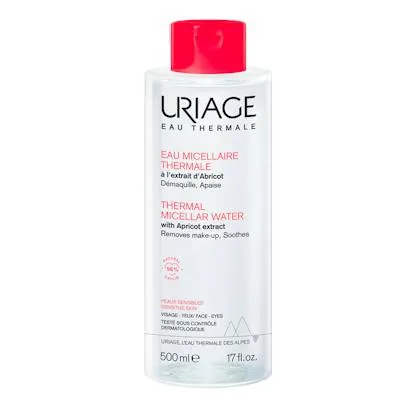 Agua micelar termal piel intolerante 500 ml, Uriage