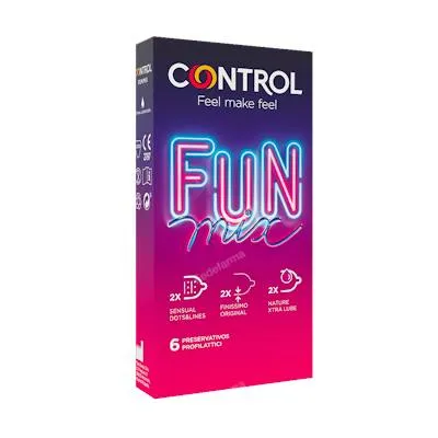 Preservativo fun mix 6 un, Control