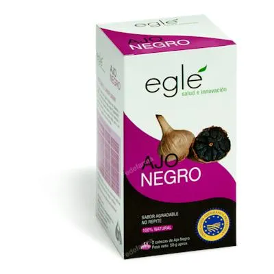 Ajo negro natural cabeza entera 50 g, Egle