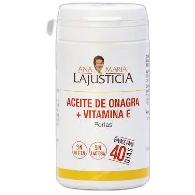 Ana maria lajusticia lajusticia óleo onagra +vit e 80 pérolas, Ana Maria La Justicia