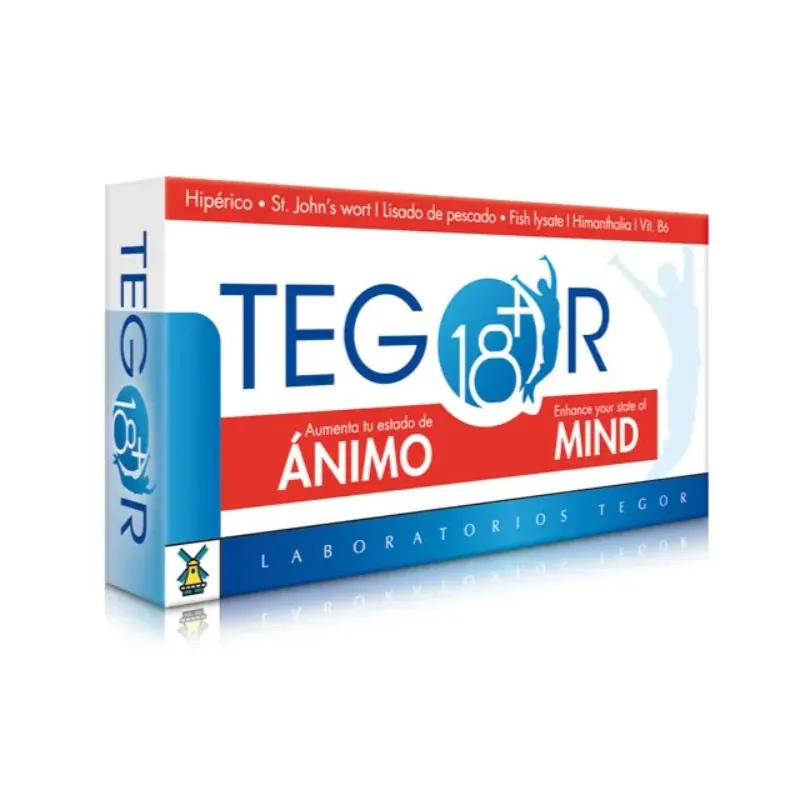 Tegor 18+40 cápsulas, Tegor