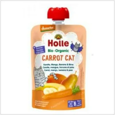 Smoothie carrot cat zanahoria-mango 6meses 100 g, Holle