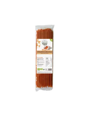 Espagueti lenteja roja 250 g, Ecosalim