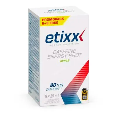 Caffeine shot 9 x 25 ml, Etixx