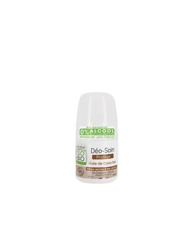 Desodorante roll-on 24h protector coco BIO, SO'BiO étic