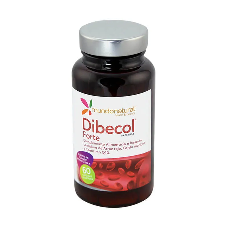 Dibecol forte mundonatural 60 cápsulas, Mundo Natural