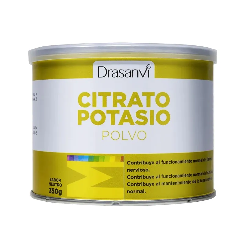 Citrato potasio polvo 350 g, Drasanvi
