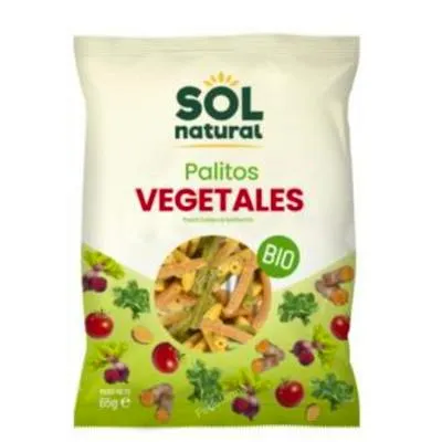 Palitos vegetales BIO 70 g, Solnatural