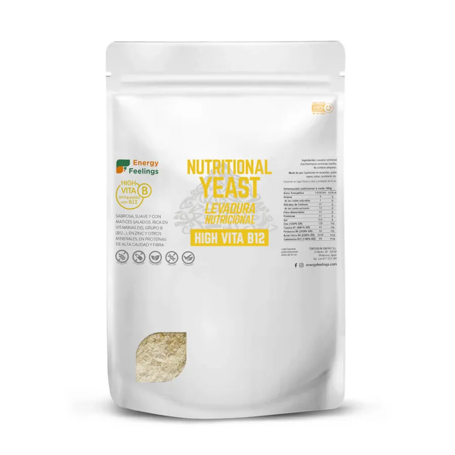 Levadura Nutricional High Vita B Copos 1 kg, Energy Feelings