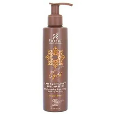 Leche corporal embellecedora Gold BIO 200 ml, Boho Green Make Up