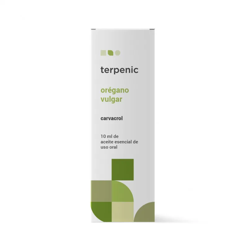 Aceite esencial de orégano vulgar carvacrol, Terpenic