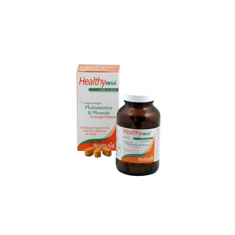 Healthy mega 60 comprimidos, Health Aid