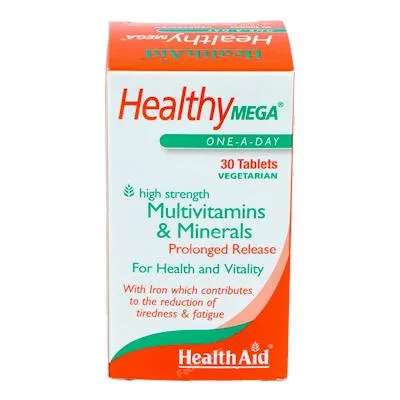 Healthy mega 30 comprimidos, Health Aid