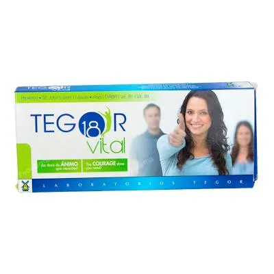 18 vital 10 viales, Tegor