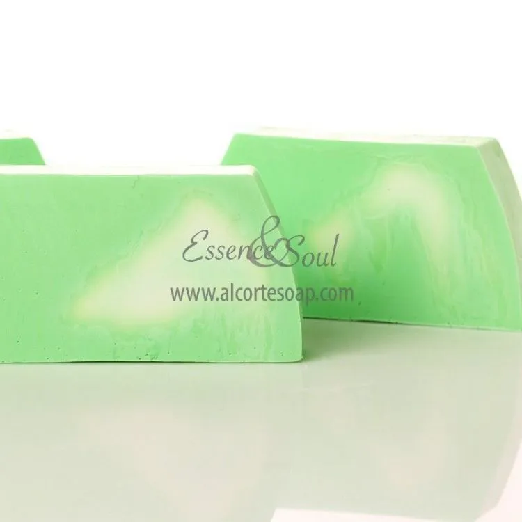 Barra jabón de glicerina manzana verde, Big Soap Factory