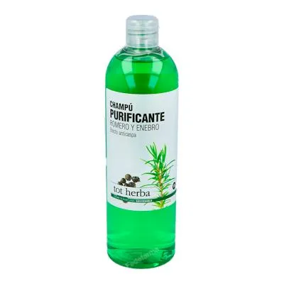 Zuiverende shampoo rozemarijn-jeneverbes 500 ml, Tot Herba-authex