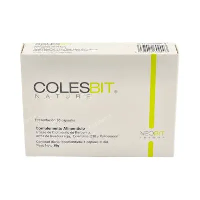 Colesbit nature 503 mg 30 cápsulas, Neobit