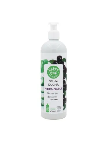 Gel ducha hidra-natur aloe açai 450 ml, Happy Bio