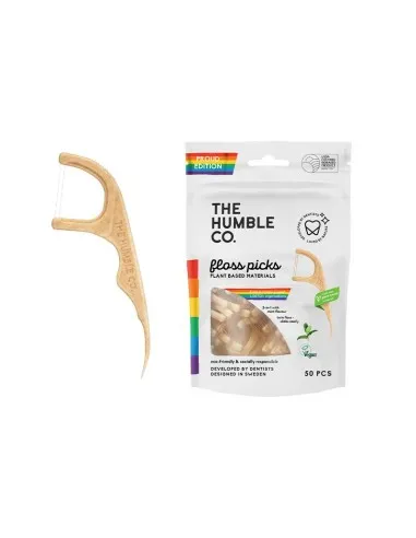 Hilo dental con mango-doble hilo, The Humble Co.