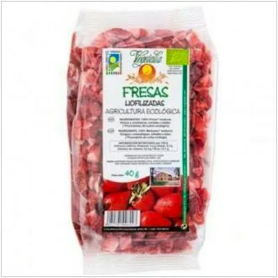 Fresas liofilizadas 40 g, Vegetalia