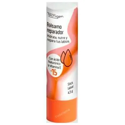 Bálsamo reparador 15 stick labial 4,5 g, Tecnigen