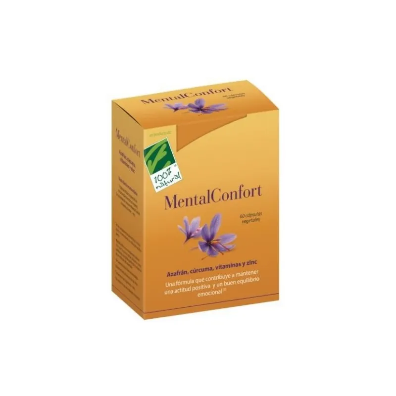 Mentalconfort 100%natural 30 cápsulas, 100% Natural