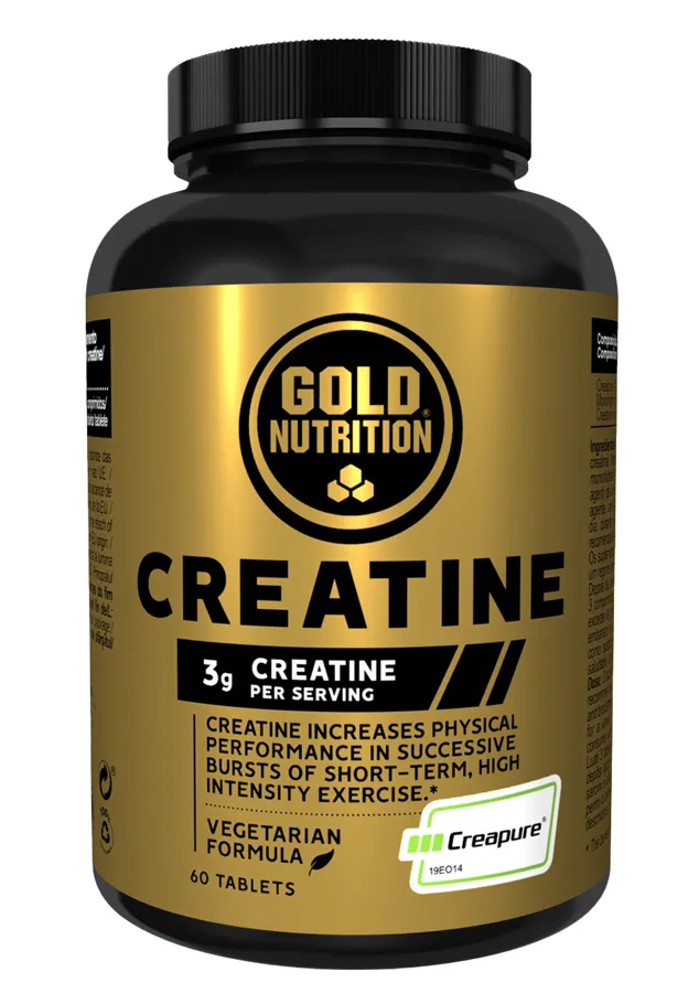 Creatina 1000 mg 60 comprimidos, Gold Nutrition