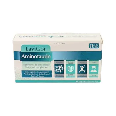 Aminotaurin 60 cápsulas, Lavigor