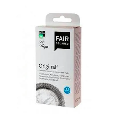 Preservativos original 10 uds., Fair Squared