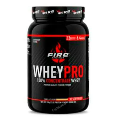 Wheypro concentrate vainilla 908 g, Fire Nutrition