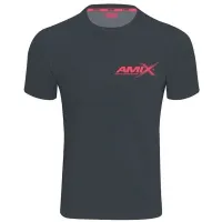 Camiseta runfit color gris (M), Amix