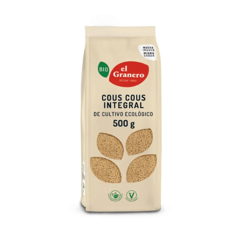 Cous cous integral BIO 500 g, El Granero