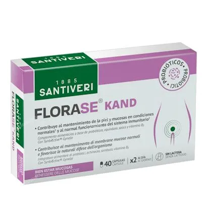 Florase kand 40 cápsulas, Santiveri