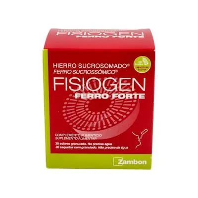 Ferro forte 30 sobres, Fisiogen