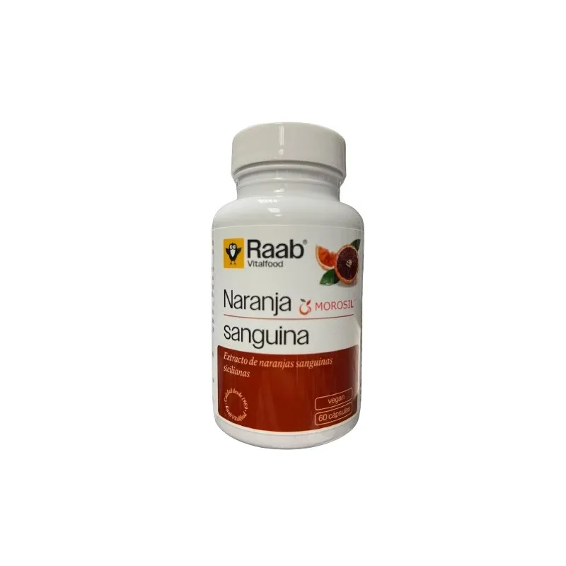 Morosil naranja sanguina vitalfood 60 cápsulas, Raab