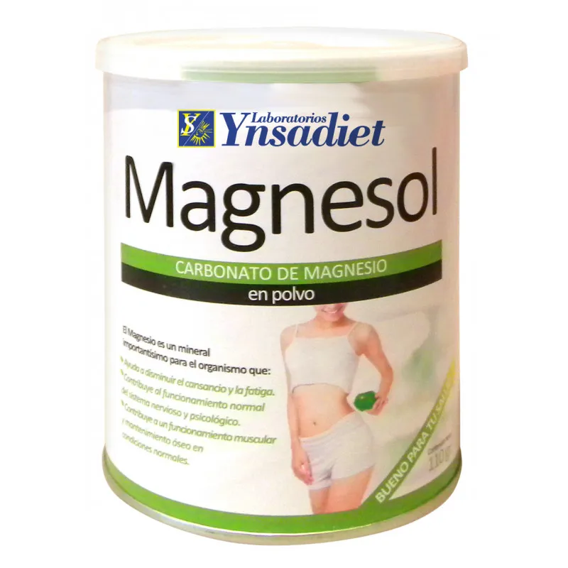 Magnesol (carbonato de magnesio) 110 g, Ynsadiet