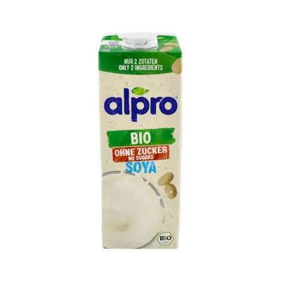 Soja 0% azucares bebida biologica BIO 1 l, Alpro