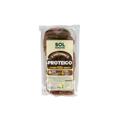 Pan de molde proteico keto 365 g, Solnatural