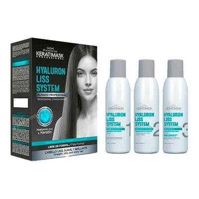 Plife keratimask professional kit hyaluron liss system, Be Natural