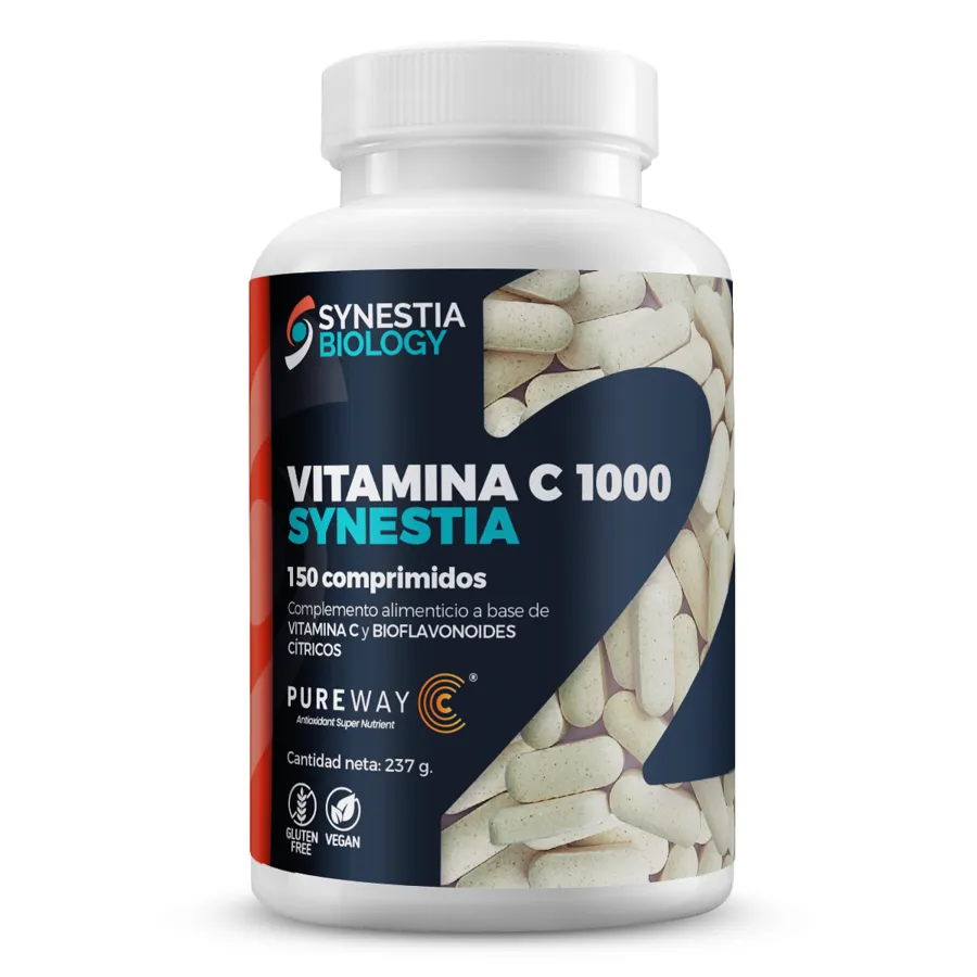Vitamina C 1000 synestia 150 comprimidos, Synestia Biology