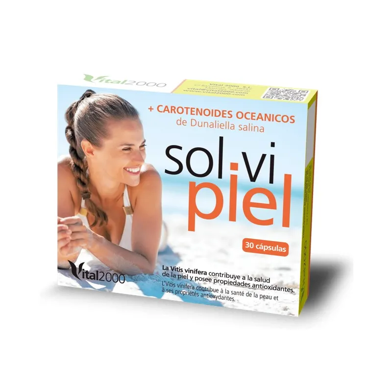 Solvipiel 30 cápsulas, Vital2000