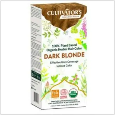 Rubio oscuro tinte orgánico ecocert 100 g, Cultivators