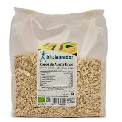 Fiocchi d'avena fini 1 kg, Biolabrador