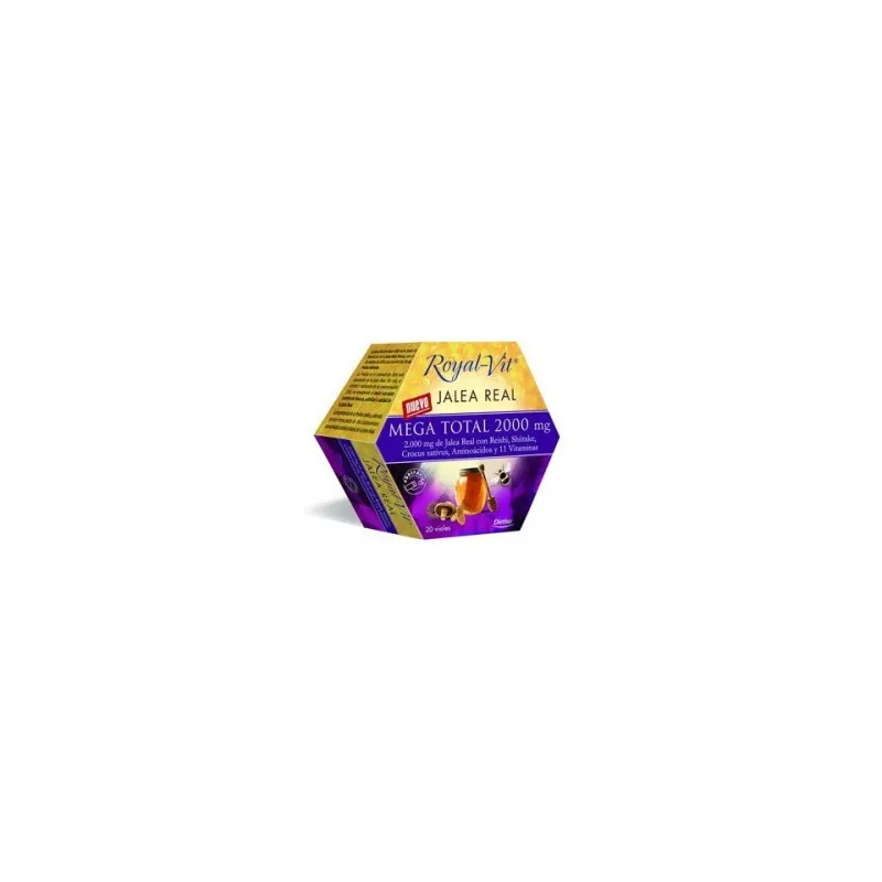 Gelée royale royal vit mega total 2000 mg 20 ampoules, Dietisa (dielisa)