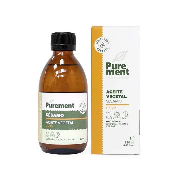 Huile Végétale de Sésame BIO 250 ml, Purement