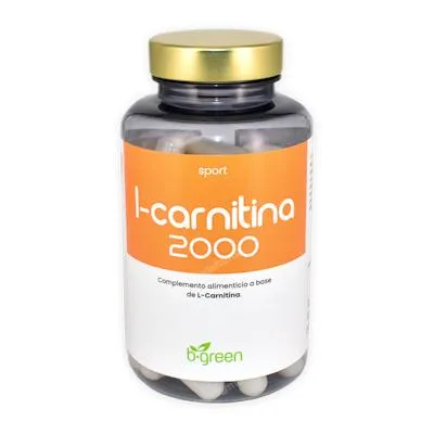 B. green (lab. Lebudit) b·green l-carnitina 2000 mg 60 cápsulas, B.green (lab. Lebudit)