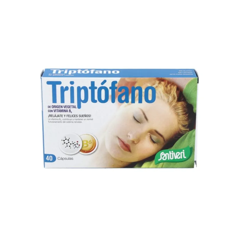 Triptofano 30 cápsulas, Santiveri