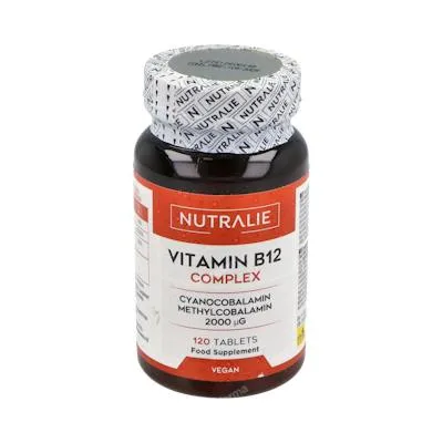 Vitamina B12 complex 120 cápsulas, Nutralie