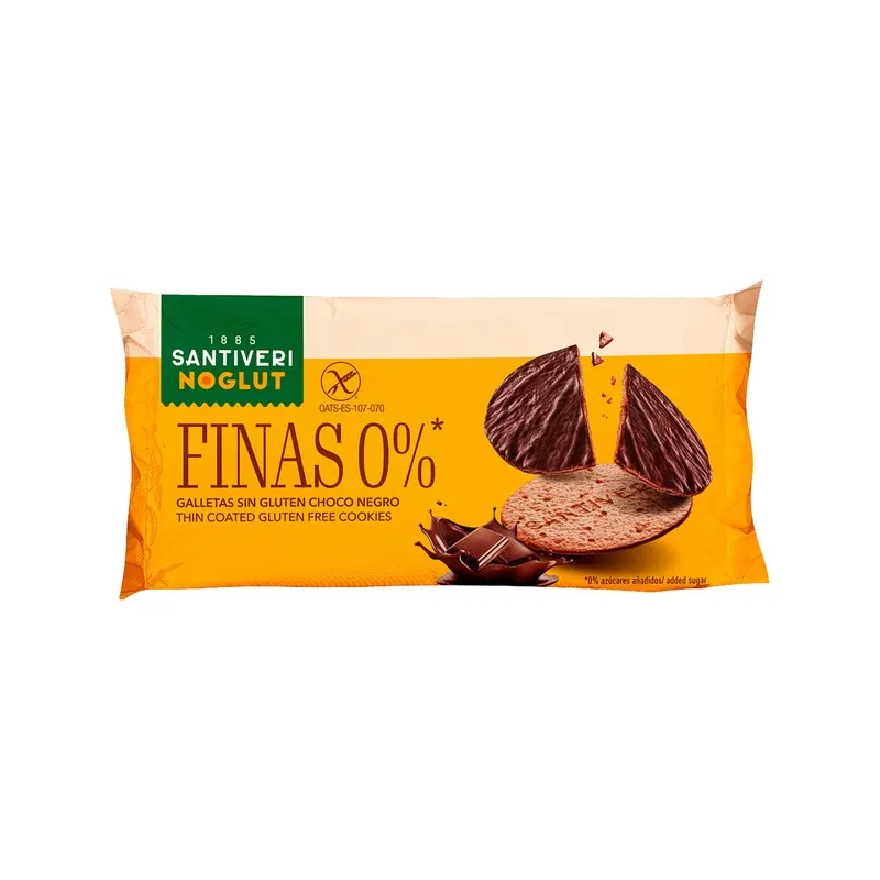 Galletas finas 0% noglut 88 g, Santiveri